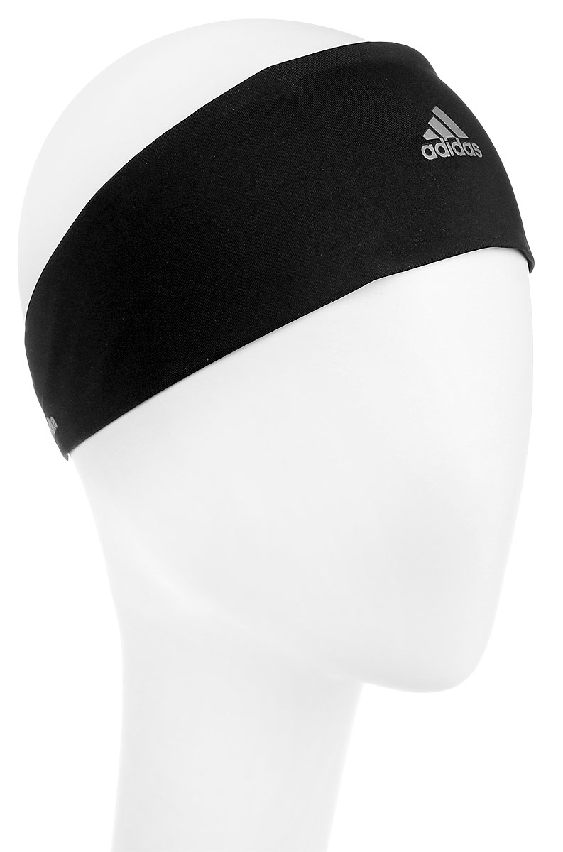 Повязка на голову для бега женская adidas Climalite Running HB, цвет: черный. Размер OSFL (60-62)S99780 Повязка на голову для бега женская adidas Climalite Running HB, цвет: черный. Размер OSFL (60-62)S99780Повязка на голову Climalite Running - отводящая влагу повязка со светоотражающими деталями. Сконцентрируйся на беге в этой повязке на голову, которая отводит излишки влаги, не позволяя каплям падать на глаза. Эластичная ткань обеспечивает удобную прилегающую посадку, а светоотражающие детали — безопасность в темное время суток. Ткань с технологией climalite быстро и эффективно отводит влагу с поверхности кожи, поддерживая комфортный микроклимат. Эластичный ремешок сзади для оптимальной посадки. Светоотражающие детали. 100% плотный трикотаж (полиэстер); 84% полиэстер / 16% эластан (тонкий трикотаж)/