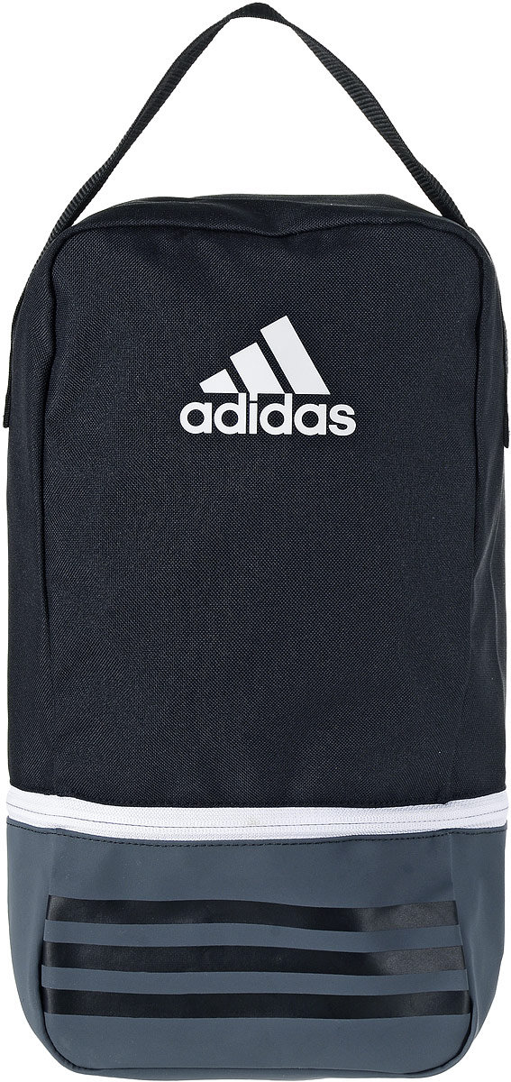 Сумка спортивная Adidas Tiro SB, цвет: черный, темно-серый, 23 лB46133 Сумка спортивная Adidas Tiro SB, цвет: черный, темно-серый, 23 лB46133Небольшая, но вместительная спортивная сумка Adidas Tiro SB выполнена из полиэстера и полиэфира. Изделие имеет одно отделение, закрывающееся на застежку-молнию. Дно выполнено из более плотного материала с полиуретановым покрытием, что обеспечивает защиту от влаги. Сетчатая текстильная вставка обеспечивает естественную вентиляцию. Сумка оснащена удобной ручкой для переноски. Сумку можно носить как самостоятельно, так и использовать для организации внутреннего пространства больших сумок.