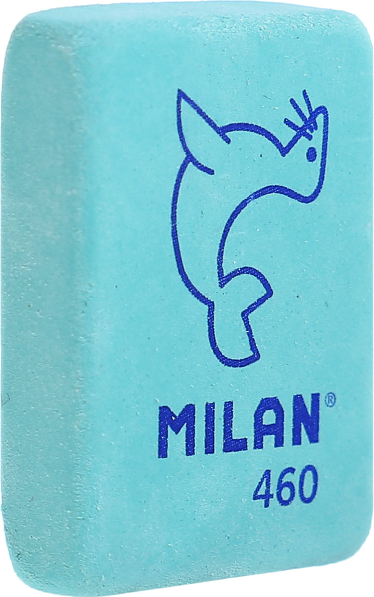 Milan Ластик 460 цвет зеленыйCNM460_зеленый Milan Ластик 460 цвет зеленыйCNM460_зеленыйЛастик Milan с плотной структурой для эффективного стирания карандашей различной твердости. Ластик обеспечивает высокое качество коррекции и не повреждает поверхность бумаги.