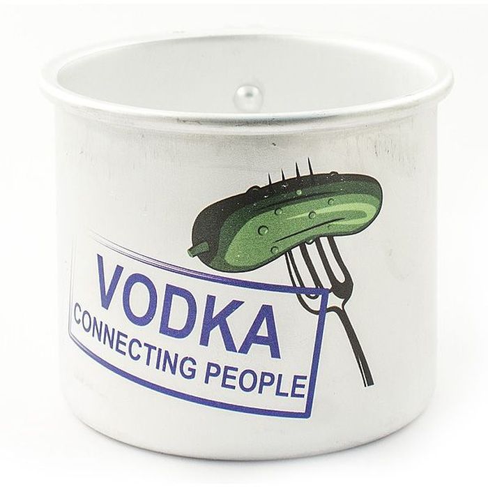 Кружка Эврика Vodka, 500 мл97950 Кружка Эврика Vodka, 500 мл97950Оригинальные алюминиевые кружки с нанесением