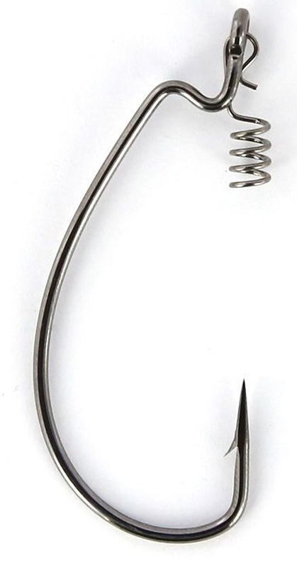Крючки офсетные Yoshi Onyx Offset Hook Magna Big Eye, HD 1/0, с пружинкой, 5 шт96271 Крючки офсетные Yoshi Onyx Offset Hook Magna Big Eye, HD 1/0, с пружинкой, 5 шт96271Офсетные кованные крючки Yoshi Onyx Offset Hook Magna Big Eye с химической заточкой выполнены из высококачественной стали. Но острота и прочность это не главные их достоинства. Во-первых, крючки спроектированы с увеличенным ушком, благодаря чему, теперь не придется тщательно выбирать для них разборный груз. Даже самая толстая проволока любой чебурашки с легкостью пройдет в ушко. Это обеспечит подвижность и легкость шарнирного монтажа. А во-вторых, производитель положил в упаковку еще и волшебный бонус - пружинки для монтажа силиконовых приманок. Пружинки нужны для того, чтобы при поклевках приманка, как это частенько бывает не измочаливалась и не рвалась. Наши эксперты заметили, что при монтаже силикона на пружину, приманка живет в несколько раз дольше, чем при ее классическом монтаже на офсетный крючок.