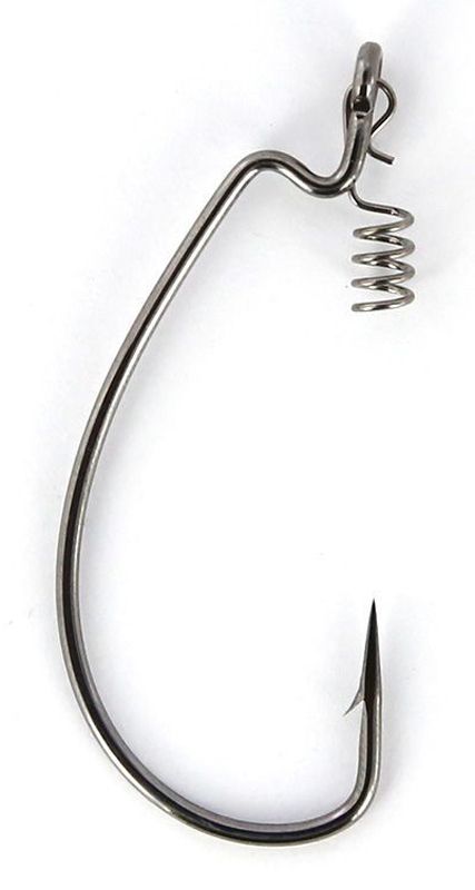 Крючки офсетные Yoshi Onyx Offset Hook Magna Big Eye, HD 6/0, с пружинкой, 5 шт97435 Крючки офсетные Yoshi Onyx Offset Hook Magna Big Eye, HD 6/0, с пружинкой, 5 шт97435Офсетные кованные крючки Yoshi Onyx Offset Hook Magna Big Eye с химической заточкой выполнены из высококачественной стали. Но острота и прочность это не главные их достоинства. Во-первых, крючки спроектированы с увеличенным ушком, благодаря чему, теперь не придется тщательно выбирать для них разборный груз. Даже самая толстая проволока любой чебурашки с легкостью пройдет в ушко. Это обеспечит подвижность и легкость шарнирного монтажа. А во-вторых, производитель положил в упаковку еще и волшебный бонус - пружинки для монтажа силиконовых приманок. Пружинки нужны для того, чтобы при поклевках приманка, как это частенько бывает не измочаливалась и не рвалась. Наши эксперты заметили, что при монтаже силикона на пружину, приманка живет в несколько раз дольше, чем при ее классическом монтаже на офсетный крючок.