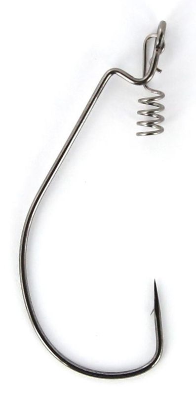 Крючки офсетные Yoshi Onyx Offset Hook Long Big Eye, with Spring, 5 шт97453 Крючки офсетные Yoshi Onyx Offset Hook Long Big Eye, with Spring, 5 шт97453Удлиненные офсетные кованные крючки Yoshi Onyx Offset Hook Long Big Eye с химической заточкой выполнены из высококачественной стали. Но острота и прочность это не главные их достоинства. Во-первых, крючки спроектированы с увеличенным ушком, благодаря чему, теперь не придется тщательно выбирать для них разборный груз. Даже самая толстая проволока любой чебурашки с легкостью пройдет в ушко. Это обеспечит подвижность и легкость шарнирного монтажа. А во-вторых, производитель положил в упаковку еще и волшебный бонус - пружинки для монтажа силиконовых приманок. Пружинки нужны для того, чтобы при поклевках приманка, как это частенько бывает не измочаливалась и не рвалась. Наши эксперты заметили, что при монтаже силикона на пружину, приманка живет в несколько раз дольше, чем при ее классическом монтаже на офсетный крючок.
