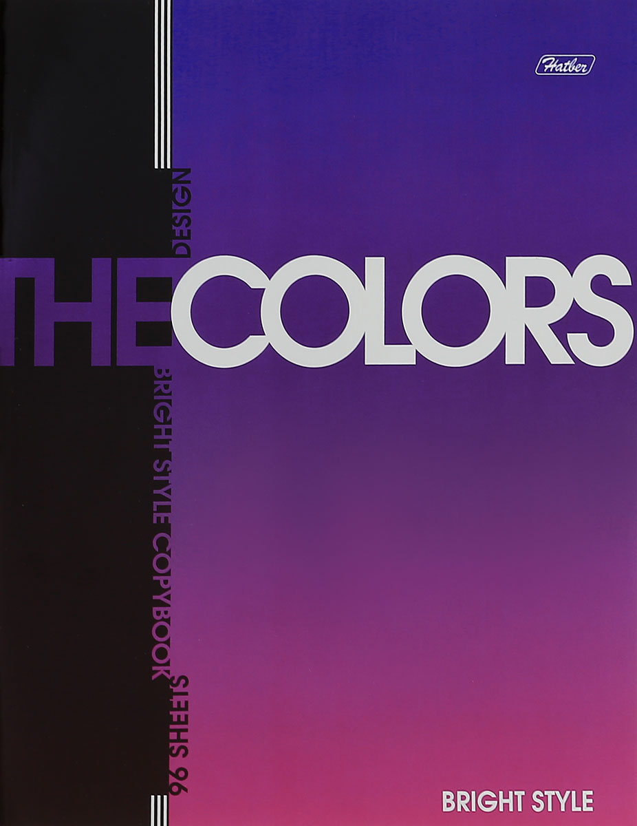 Hatber Тетрадь The Colors 96 листов в клетку цвет фиолетовый96Т5мтВ1_14481 Hatber Тетрадь The Colors 96 листов в клетку цвет фиолетовый96Т5мтВ1_14481Тетрадь Hatber The Colors отлично подойдет для занятий школьнику, студенту или для различных записей. Обложка, выполненная из плотного металлизированного картона, украшена изображением английских букв. Внутренний блок тетради, соединенный металлическими скрепками, состоит из 96 листов белой бумаги в голубую клетку с полями.