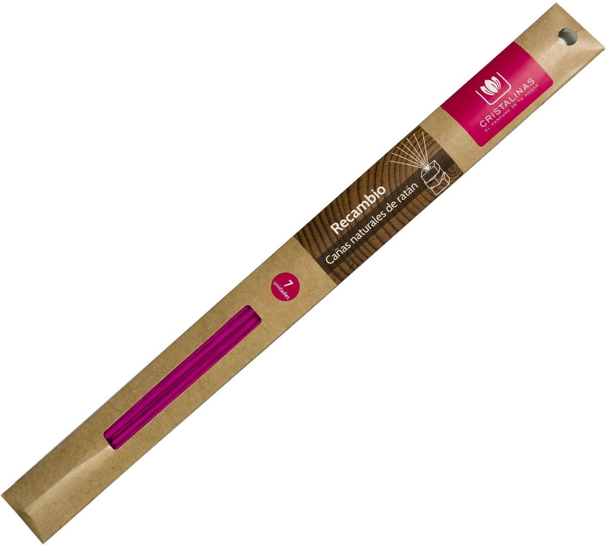 Палочки ротанговые Cristalinas Natural Wood, цвет: светло-розовый, 7 шт.316293 Палочки ротанговые Cristalinas Natural Wood, цвет: светло-розовый, 7 шт.316293Главный атрибут любого арома-диффузора – это ротанговые палочки. Благодаря их особой пористой структуре ароматическое масло хорошо впитывается, затем поднимается из флакона вверх, наполняя помещение приятным ароматом. Можно использовать разное количество палочек, регулируя интенсивность аромата. Ротанговые палочки Cristalinas созданы из натурального дерева. Способ применения: поместить необходимое количество ротанговых палочек во флакон. Рекомендуется периодически переворачивать палочки для повышения интенсивности аромата. Состав: материал – ротанг.