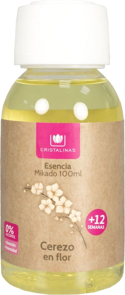 Арома-диффузор Cristalinas Mikado. ЗБ, для жилых помещений, с ароматом цветущей вишни, 100 мл317399 Арома-диффузор Cristalinas Mikado. ЗБ, для жилых помещений, с ароматом цветущей вишни, 100 мл317399Арома-диффузор Cristalinas для жилых помещений с ароматом цветущей вишни создаст успокаивающую атмосферу в доме. Аромат будет распространяться и заполнять помещение плавно и равномерно, будто обволакивая его. Арома-диффузор наполнит помещение приятным ароматом на 16 недель и вам всегда будет особенно хотеться возвращаться домой. Способ применения: 1. Снимите крышку. 2. Разместите все ротанговые палочки и расправьте в форме веера. 3. Подождите пару часов пока палочки пропитаются ароматом. 4. Для более интенсивного запаха можно перевернуть палочки. 5. Интенсивность запаха может варьироваться в зависимости от количества размещённых палочек. Способ хранения: хранить в недоступном для детей месте. Меры предосторожности: не употреблять внутрь. Не разбавлять с водой или другими маслами. Использовать только специальные сменные блоки. Не вставлять другие палочки, так они не будут поглощать аромат. Избегать попадания в глаза и прямого контакта с...