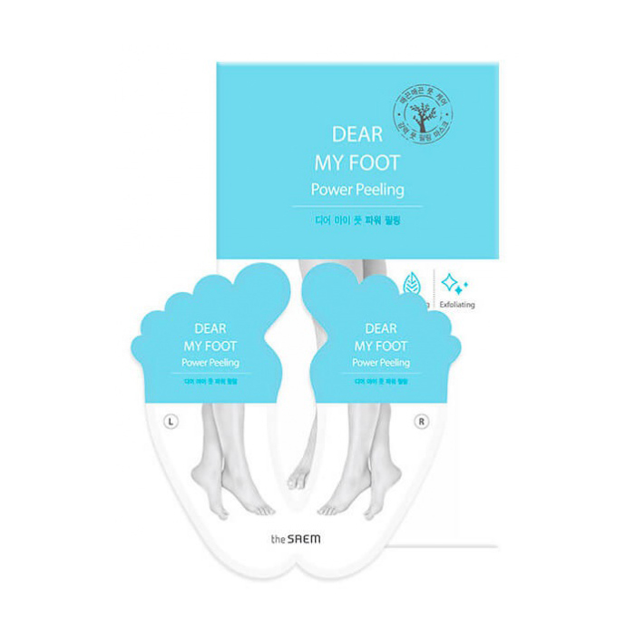 The Saem Пилинг для ног Dear My Foot Power Peeling, 40 мл*2СМ2346 The Saem Пилинг для ног Dear My Foot Power Peeling, 40 мл*2СМ2346Пилинг- носочки для ног, оказывающие мягкое отшелушивающее воздействие. Вернут Вашей коже стоп упругость, мягкость и гладкость, избавят от мозолей, натоптышей и микротрещин.