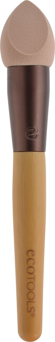 EcoTools Спонж для тональной основы Foam Applicator1271М EcoTools Спонж для тональной основы Foam Applicator1271МСпонж в форме кисти и заостренным аппликатором идеален для нанесения и растушевки жидких и кремовых тональных основ, корректоров и консилеров. После каждого применения рекомендуется промыть спонж водой с мылом или средством для очистки кистей и дать просохнуть.