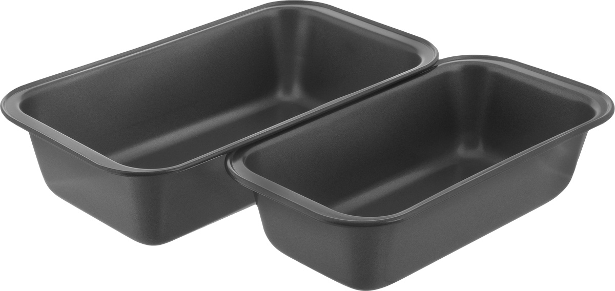 Набор форм для выпечки Gipfel Comfort, 2 шт1855-1856 Набор форм для выпечки Gipfel Comfort, 2 шт1855-1856Набор форм для выпечки Gipfel Comfort изготовлены из высококачественной углеродистой стали с антипригарным покрытием Whitford Xylan. Антипригарные свойства покрытия позволяют готовить с минимальным количеством масла, тем самым сокращая количество жиров в рационе. Подходит для использования в духовом шкафу. Можно мыть в посудомоечной машине. Размер малой формы для выпечки: 24 х 12,5 х 6 см. Размер большой формы для выпечки: 27 х 15 х 6 см.