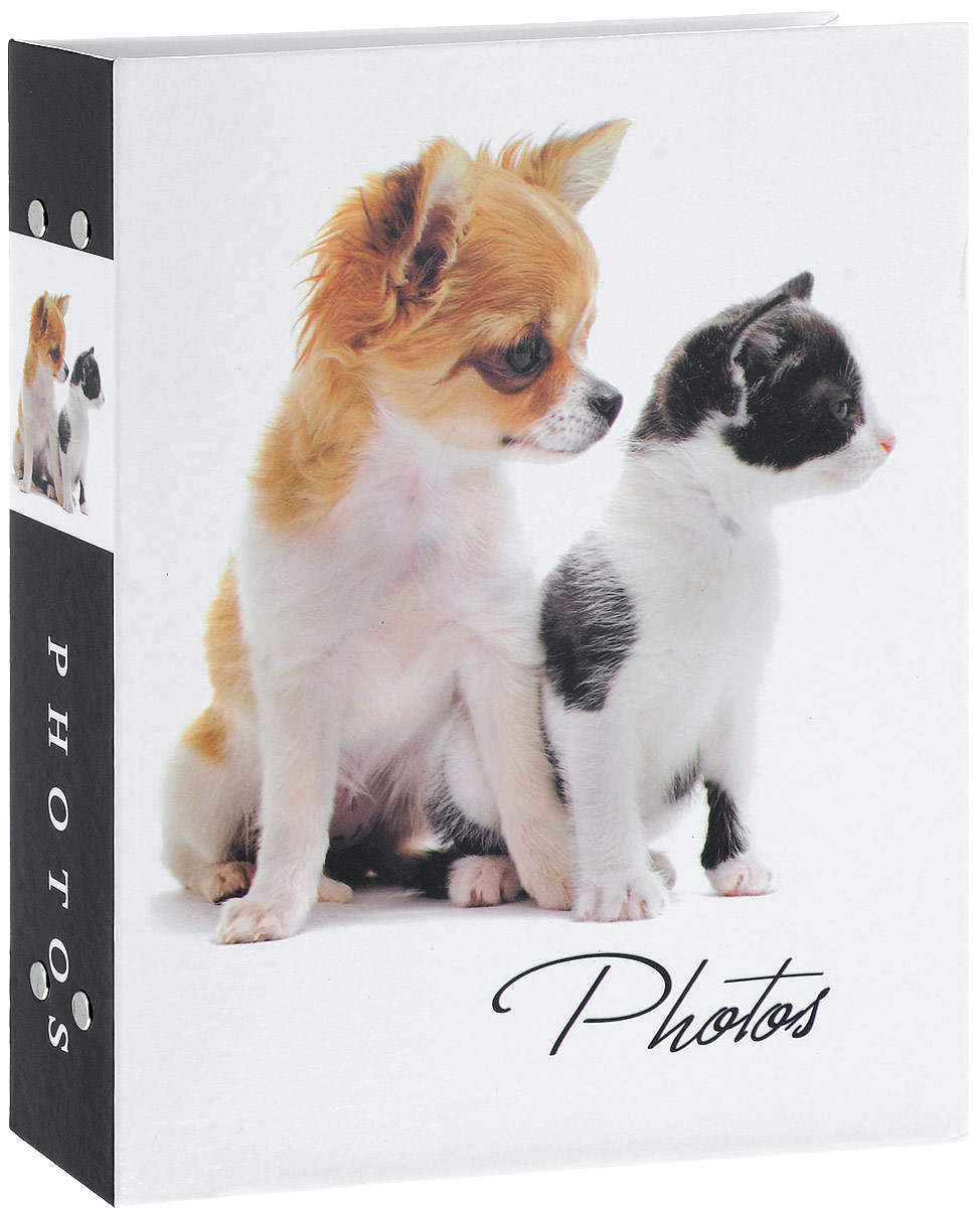 Фотоальбом Platinum Кошки - 2, 200 фотографий, 10 х 15 см. PP-46200S21828_щенок и котёнок/PP-46200S Фотоальбом Platinum Кошки - 2, 200 фотографий, 10 х 15 см. PP-46200S21828_щенок и котёнок/PP-46200SФотоальбом Platinum Кошки - 2 поможет красиво оформить ваши фотографии. Обложка выполнена из толстого картона и декорирована изображением животных. Внутри содержится блок из 50 листов с фиксаторами-окошками из полипропилена. Альбом рассчитан на 200 фотографий формата 10 х 15 см (по 2 фотографии на странице). Крепятся листы с помощью заклепок. Нам всегда так приятно вспоминать о самых счастливых моментах жизни, запечатленных на фотографиях. Поэтому фотоальбом является универсальным подарком к любому празднику. Количество листов: 50.