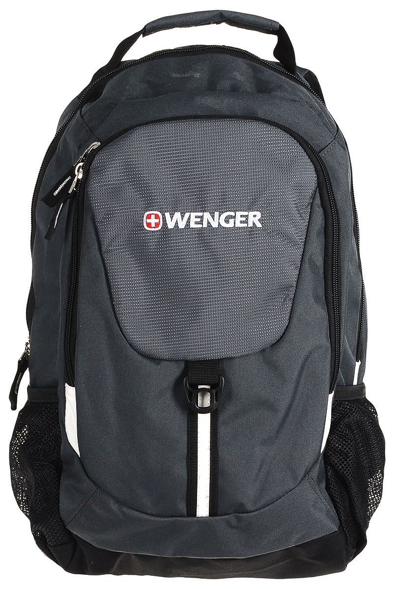 Рюкзак городской Wenger SA3126, цвет: серый31264415 Рюкзак городской Wenger SA3126, цвет: серый31264415Рюкзак Wenger, серого цвета обладает ремнями с системой вентиляции, уплотнением спины Comfort Fit, петлей для очков расположенной на ремне, а также удобной ручкой для переноски с мягким уплотнением. Рюкзак WENGER располагает двумя сетчатыми карманами для емкостей с питьевой жидкостью и карманом на молнии с расположенными внутри двумя компактными отделениями. Любая деталь рюкзака тщательно продумана и проработана. Особенности: Эргономичные ремни анатомической формы разработанные с дополнительным уплотнением для удобства и контроля. Внешние двойные карманы из эластичной сетки удобны для бутылок различного размера. Внутренний карман подходит для большинства MP3 плееров с внешним портом для наушников. Внутренний карман-органайзер включает съемную ключницу и разделительные кармашки для ручек, карандашей, мобильного телефона с CD дисков. По всем вопросам гарантийного и постгарантийного обслуживания рюкзаков, чемоданов, спортивных и кожаных сумок,...