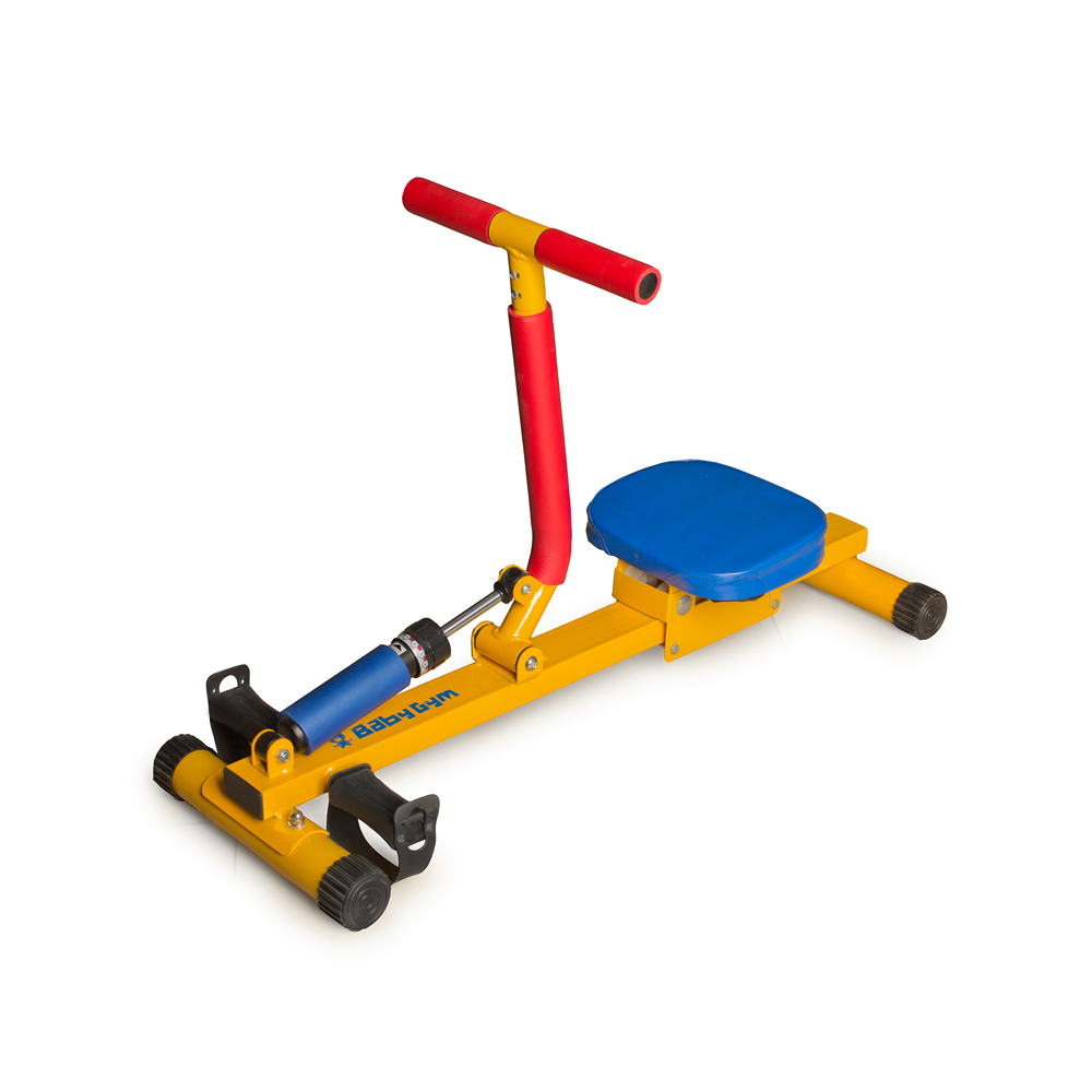 Гребной тренажер Baby Gym Гребля. LEM-KRM001162048 Гребной тренажер Baby Gym Гребля. LEM-KRM001162048Размеры в собранном виде: 55 х 35 х 70 см Масса в собранном виде: 9 кг Максимальный вес пользователя: 50 кг