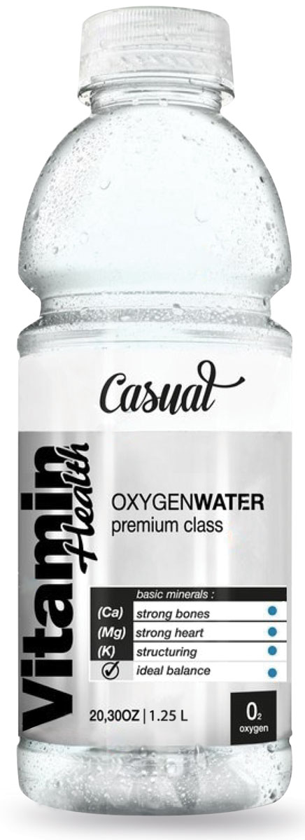 Vitamin Health вода питьевая обогащенная кислородом и минералами, 1,25 л4627089660091 Vitamin Health вода питьевая обогащенная кислородом и минералами, 1,25 л4627089660091Насыщает клетки кислородом, дает заряд бодрости, повышает работоспособность, сохраняет молодость и красоту.