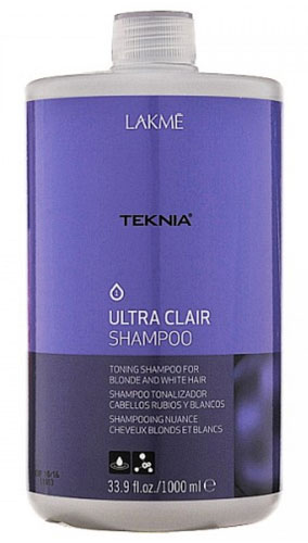Lakme Шампунь тонирующий для светлых оттенков волос Shampoo, 1000 мл47011 Lakme Шампунь тонирующий для светлых оттенков волос Shampoo, 1000 мл47011Благодаря экстракту натурального перламутра нейтрализует желтизну, не оставляя фиолетового оттенка. Восстанавливает природную чистоту цвета и придает блеск волосам. Содержащийся в формуле витамин B5, смягчает, увлажняет и защищает волосы. Содержит WAA – комплекс растительных аминокислот, ухаживающий за волосами и оказывающий глубокое воздействие изнутри.