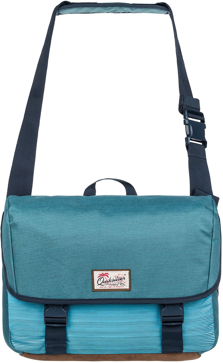 Сумка на плечо мужская Quiksilver Carrier, цвет: голубой. EQYBA03065-MKM3EQYBA03065-MKM3 Сумка на плечо мужская Quiksilver Carrier, цвет: голубой. EQYBA03065-MKM3EQYBA03065-MKM3Мужская сумка на плечо Quiksilver выполнена из полиэстера. Модель с одним основным отделением застегивается на молнию с клапаном и фастексами. У изделия регулируемая по длине плечевая лямка.