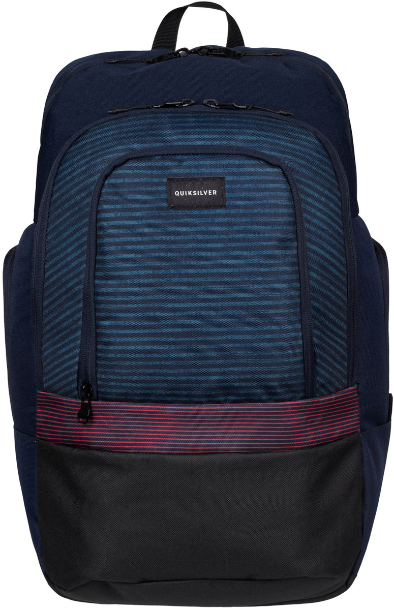 Рюкзак мужской Quiksilver 1969 Special, цвет: синий. EQYBP03270-RQR3EQYBP03270-RQR3 Рюкзак мужской Quiksilver 1969 Special, цвет: синий. EQYBP03270-RQR3EQYBP03270-RQR3Рюкзак выполнен из полиэстера. Модель с двумя отделениями. Передний и два боковых кармана на молнии. Рюкзак оснащен регулируемыми по длине плечевыми лямками.