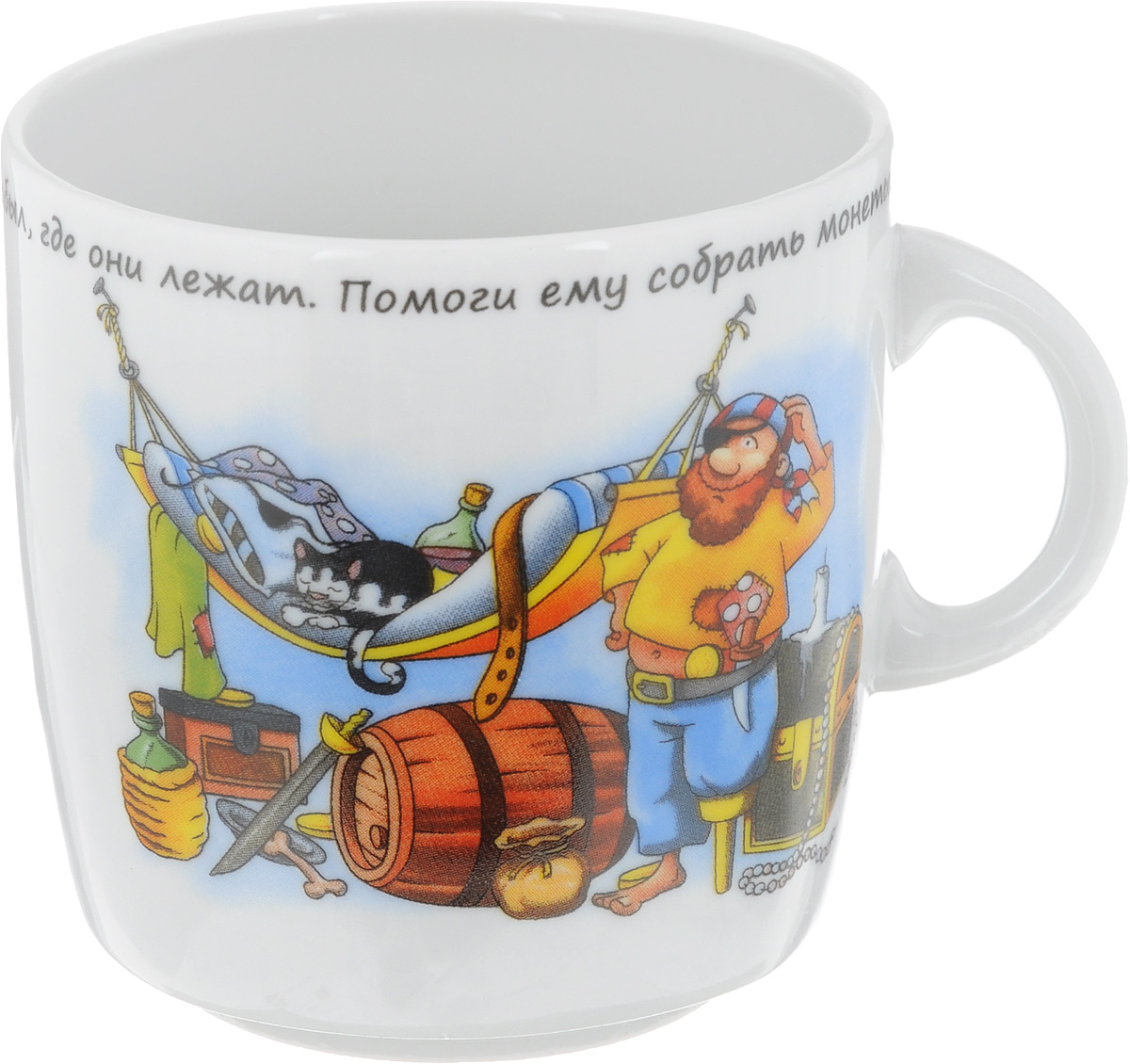 Кружка Фарфор Вербилок Головоломка, 210 мл. 87137508713750_мужик Кружка Фарфор Вербилок Головоломка, 210 мл. 87137508713750_мужикКружка Фарфор Вербилок Головоломка способна скрасить любое чаепитие. Изделие выполнено из высококачественного фарфора и декорировано красочным изображением. Посуда из такого материала позволяет сохранить истинный вкус напитка, а также помогает ему дольше оставаться теплым. Диаметр кружки (по верхнему краю): 7 см. Высота кружки: 7,5 см.