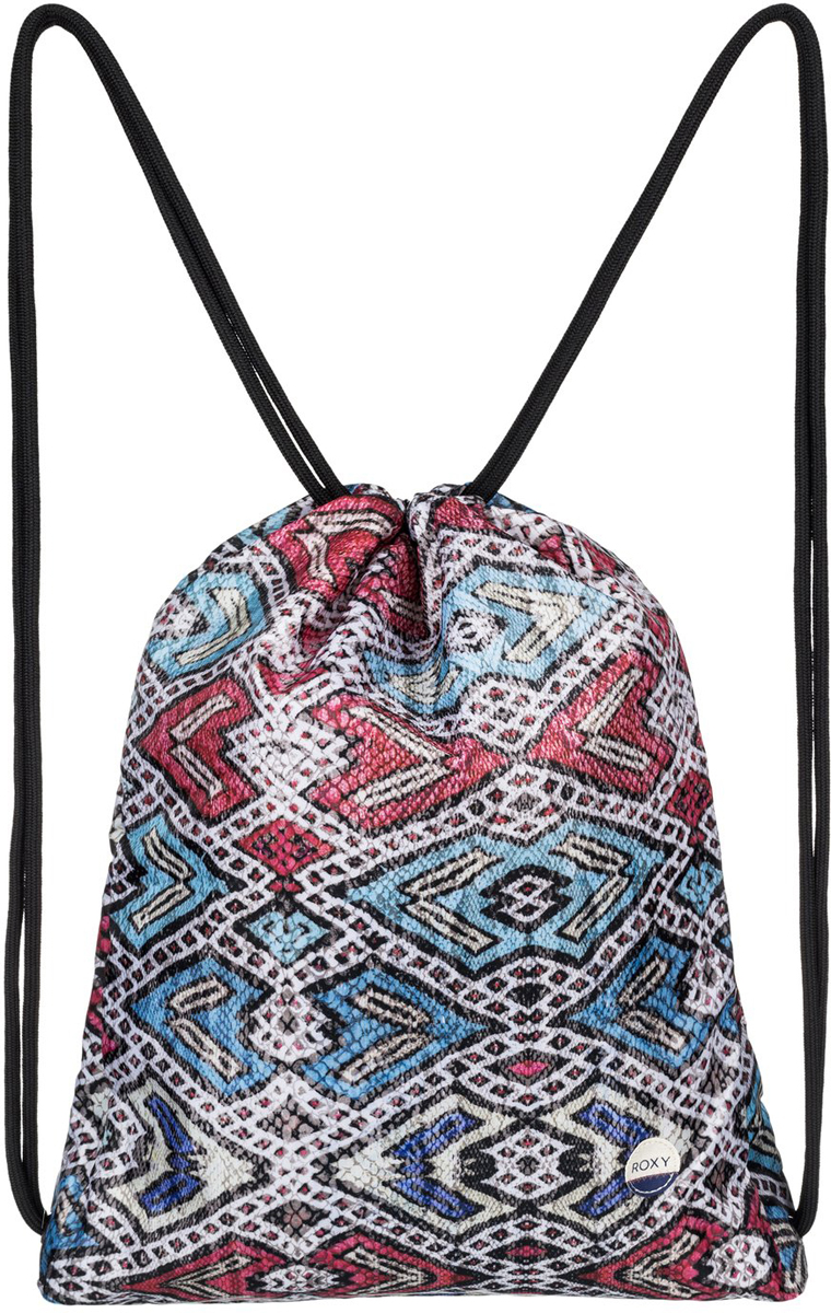 Рюкзак женский Roxy Light As a Feat, цвет: мультиколор. ERJBP03394-BLA6ERJBP03394-BLA6 Рюкзак женский Roxy Light As a Feat, цвет: мультиколор. ERJBP03394-BLA6ERJBP03394-BLA6Женский рюкзак выполнен из текстиля. Модель с одним отделением, застегивается при помощи затягивающегося шнурка. Изделие оснащено тонкими плечевыми лямками.