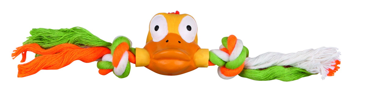 Игрушка для собак Dezzie Утка на веревке, длина 20 см5620103 Игрушка для собак Dezzie Утка на веревке, длина 20 см5620103Игрушка для собак Dezzie Утка на веревке изготовлена из латекса в виде утки с текстильными веревками. Она безопасна для здоровья животного. Латекс не твердеет под действием желудочного сока, поэтому игрушку можно смело покупать даже самым маленьким щенкам. Очаровательная игрушка обеспечит досуг собаке и не позволит ей скучать. Длина игрушки: 20 см.