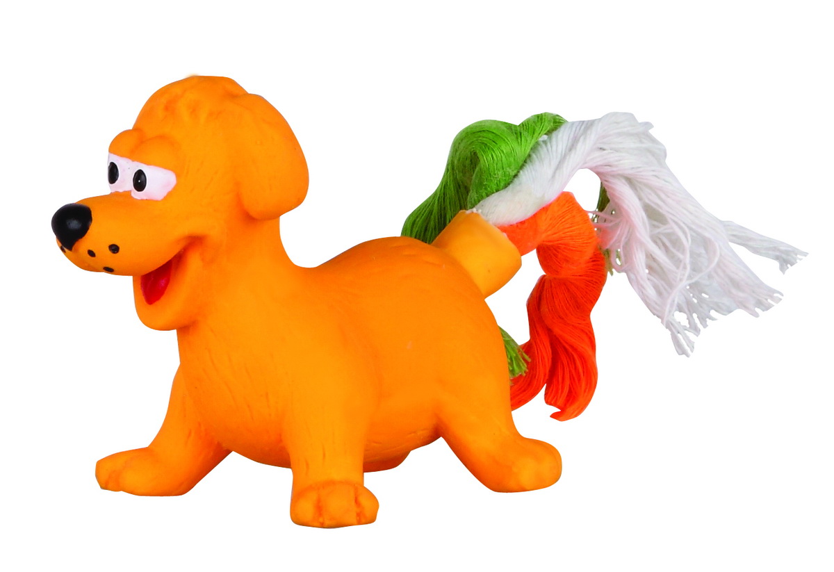 Игрушка для собак Dezzie Собака, 8 см5620105 Игрушка для собак Dezzie Собака, 8 см5620105Игрушка для собак Dezzie Собака изготовлена из латекса в виде собачки с хвостом из текстильных веревок. Она безопасна для здоровья животного. Латекс не твердеет под действием желудочного сока, поэтому игрушку можно смело покупать даже самым маленьким щенкам. Очаровательная игрушка обеспечит досуг собаке и не позволит ей скучать.