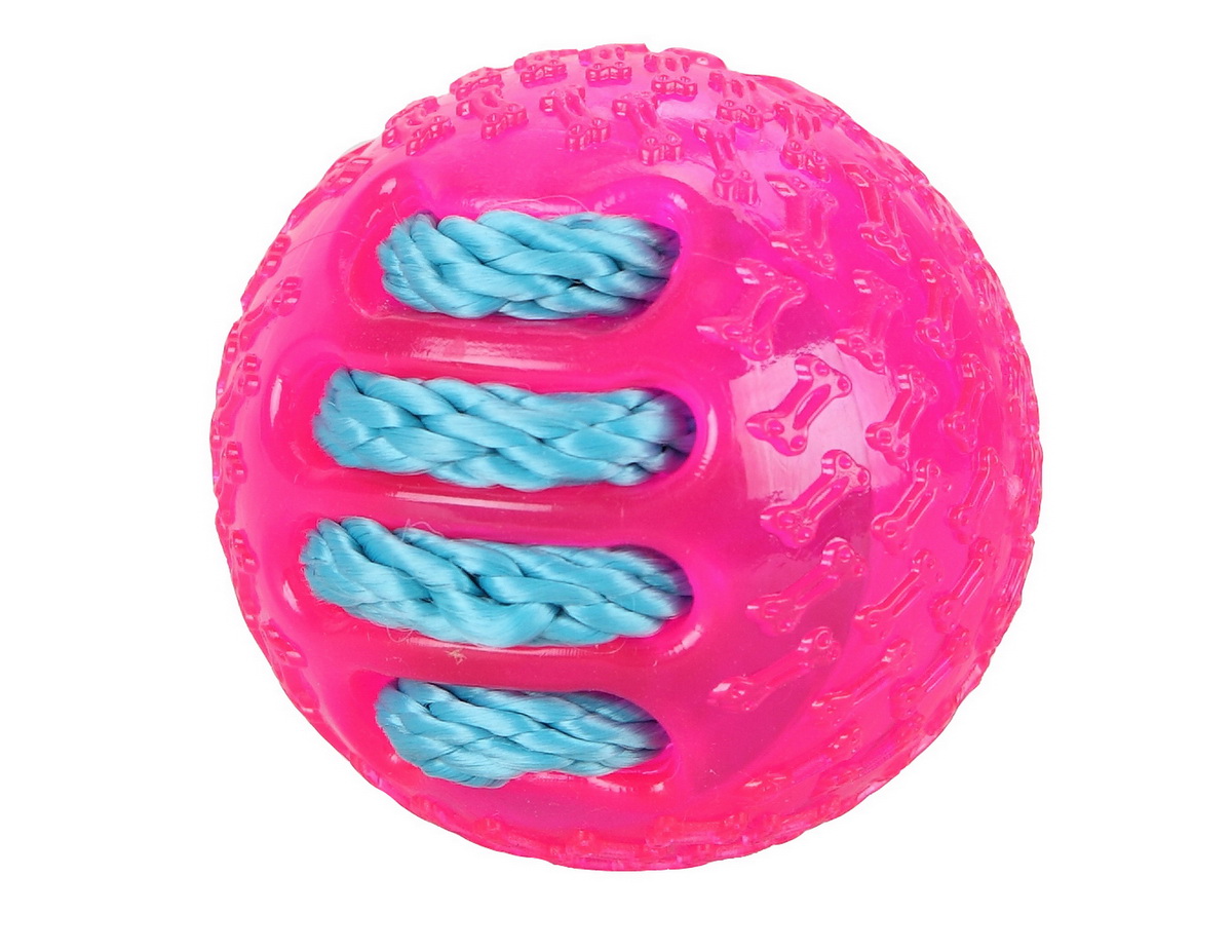 Игрушка для собак Dezzie Бейсбольный мяч, диаметр 7 см5638000 Игрушка для собак Dezzie Бейсбольный мяч, диаметр 7 см5638000Игрушка для собак Dezzie Бейсбольный мяч изготовлена из резины в виде бейсбольного мяча. Игрушки из резины созданы из безопасного и прочного материала, поэтому их спокойно можно использовать при длительных занятиях с любимцем. Особенно они придутся по душе обожающим водные забавы питомцам и их владельцам. Такие игрушки не тонут и станут замечательным развлечением при апортировочных играх на воде. Эластичность резины и специальные выступы на поверхности игрушек способствуют тренировке жевательных мышц, очищению зубов и массажу десен собаки. Игрушка для собак Dezzie Бейсбольный мяч станет подарком активному питомцу, чьи хозяева заботятся о здоровье и правильном развитии собаки. Длина игрушки: 7 см.