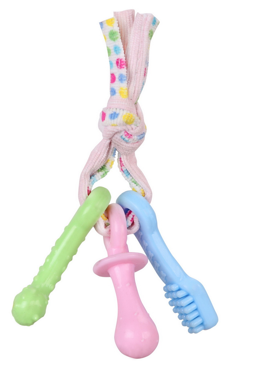 Игрушка для собак Dezzie Мойдодыр, длина 14 см5638205 Игрушка для собак Dezzie Мойдодыр, длина 14 см5638205Игрушка для собак Dezzie Мойдодыр изготовлена из резины и текстильной веревки. Резиновые игрушки для щенков и собак мелких пород – это отличный подарок активному питомцу, чьи хозяева заботятся о его здоровье и правильном развитии. Игрушки из мягкой резины из безопасного и прочного материала созданы специально с учетом анатомических особенностей мелких собак, поэтому их легко и приятно будет грызть маленькой пасти животного. Эластичность мягкой резины и специальные выступы на поверхности игрушек не травмируют челюсть животного и способствуют тренировке жевательных мышц, очищению зубов и массажу десен собаки. Увлекательная структура игрушек позволит вашему питомцу надолго занять свой досуг. Длина игрушки: 14 см.