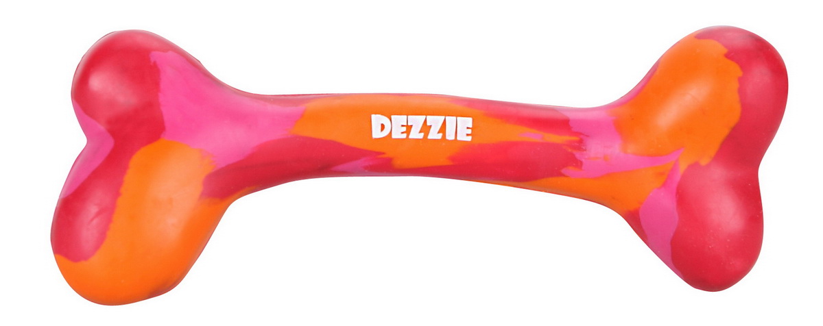 Игрушка для собак Dezzie Кость. Желание со вкусом мяса, длина 14 см5638405 Игрушка для собак Dezzie Кость. Желание со вкусом мяса, длина 14 см5638405Игрушка для собак Dezzie Кость. Желание, выполненная из резины станет отличным подарком активному питомцу, чьи хозяева заботятся о здоровье и правильном развитии собаки. Игрушки из резины созданы из безопасного и прочного материала, поэтому их спокойно можно использовать при длительных занятиях и играх с любимцем. Эластичность резины и специальные выступы на поверхности игрушек способствуют тренировке жевательных мышц, очищению зубов и массажу десен собаки. Привлекающий животных аромат мяса и увлекательная структура игрушек позволит вашему питомцу надолго занять свой досуг. Длина игрушки: 14 см.