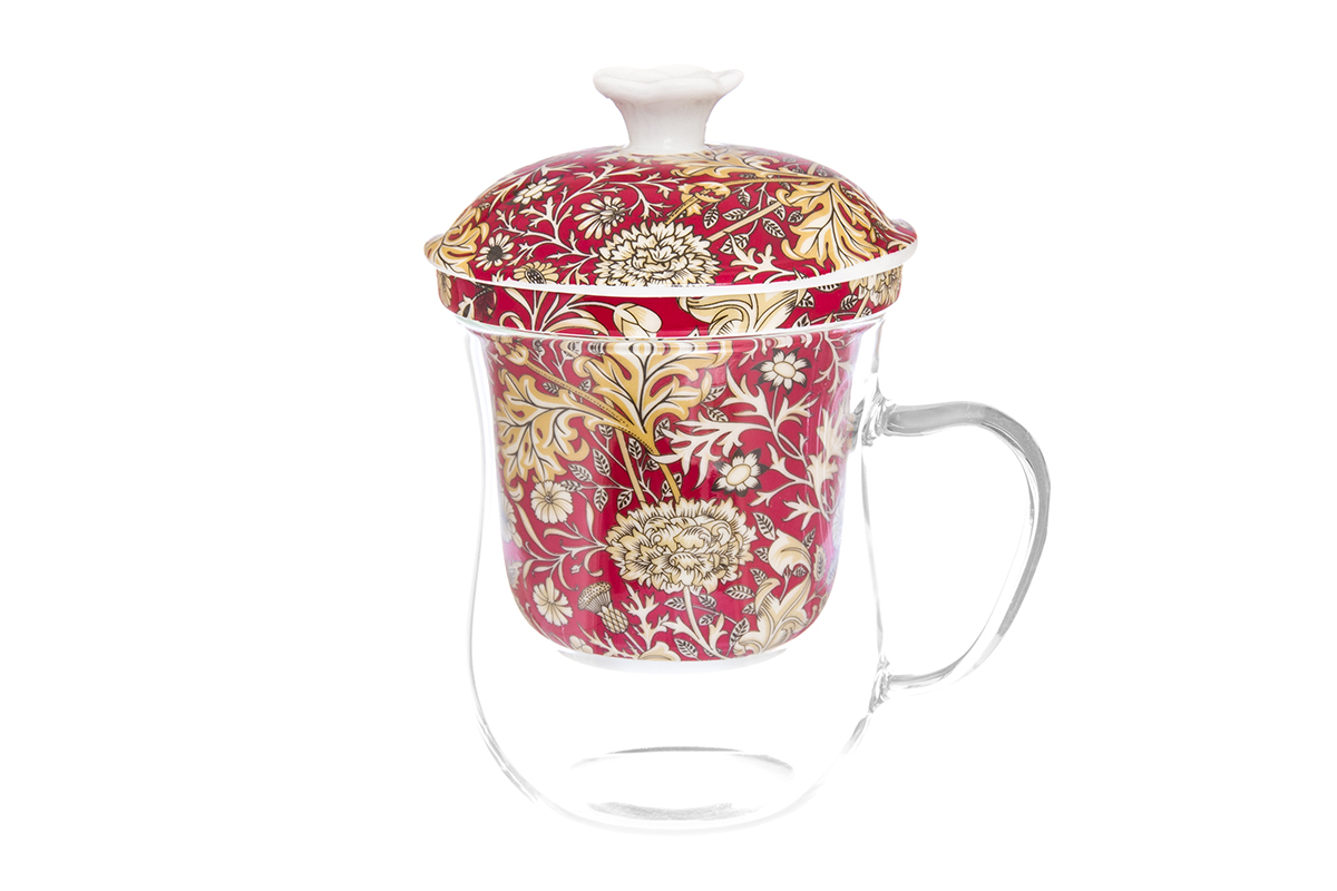 Кружка Elan Gallery New Bone China. Цветы, с ситом, 400 мл420126 Кружка Elan Gallery New Bone China. Цветы, с ситом, 400 мл420126Кружка из стекла для заваривания чая. В комплекте кружка, крышка, фарфоровое сито. Изделие имеет подарочную упаковку, поэтому станет желанным подарком для Ваших близких! Не рекомендуется применять абразивные моющие средства. Объем кружки: 400 мл.