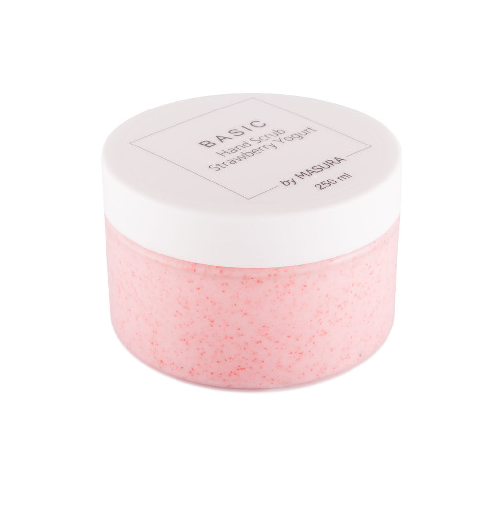 Masura Cкраб для рук «Strawberry Yogurt» с натуральным экстрактом клубники, ромашки и жожоба, 250 мл8005 Masura Cкраб для рук «Strawberry Yogurt» с натуральным экстрактом клубники, ромашки и жожоба, 250 мл8005Cкраб для рук «Клубничный Йогурт» с натуральным экстрактом клубники, ромашки и жожоба. Стимулирует выработку коллагена, разглаживает мелкие морщинки, придает коже здоровый ухоженный вид. Подходит для чувствительной кожи.