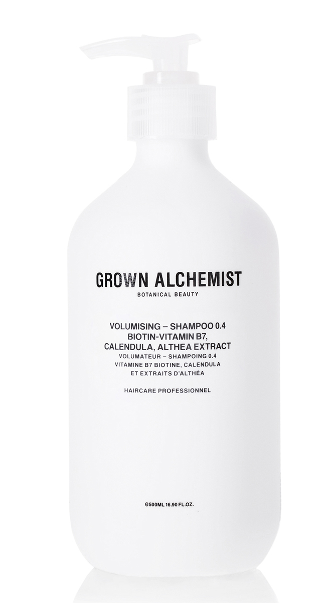 Grown Alchemist Шампунь для придания объема волосам 500 млGRA0169 Grown Alchemist Шампунь для придания объема волосам 500 млGRA0169Инновационная формула придает объем тонким волосам, а также тщательно очищает не провоцируя повреждений. Волосы остаются увлажненными и выглядят более густыми и объемными.