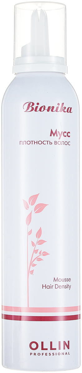 Ollin Professional Мусс плотность волос BioNika Mousse Hair Density - 250 мл390787 Ollin Professional Мусс плотность волос BioNika Mousse Hair Density - 250 мл390787Ollin BioNika Mousse Hair Density - Мусс плотность волос. Несмываемый мусс для моментального увеличения плотности и густоты волос. Содержащийся в составе креатин и D-пантенол проникают глубоко внутрь волос, восстанавливает структуру и не утяжеляет их. Придает эластичность и блеск, защищает от вредных воздействий окружающей среды. Не перегружает волосы и может использоваться вместо кондиционера. Придает волосам упругость и прекрасно подходит для всех типов волос.