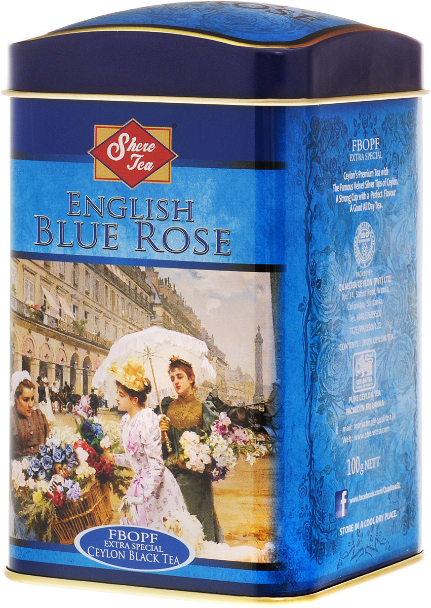 Shere Tea Английская голубая роза чай черный листовой, 100 г4791014010609 Shere Tea Английская голубая роза чай черный листовой, 100 г4791014010609Черный листовой чай Shere Tea Английская голубая роза быстро заваривается, имеет яркий, прозрачный и интенсивный настой. Вкус полный, терпкий, слегка вяжущий. Аромат чая полный, приятный, выражен достаточно ярко. Знак в виде Льва с 17 пятнышками на шкуре - это гарантия Бюро Цейлонского Чая на соответствие чая высокому стандарту качества, установленному Правительством и упакованному только в пределах Шри-Ланки.