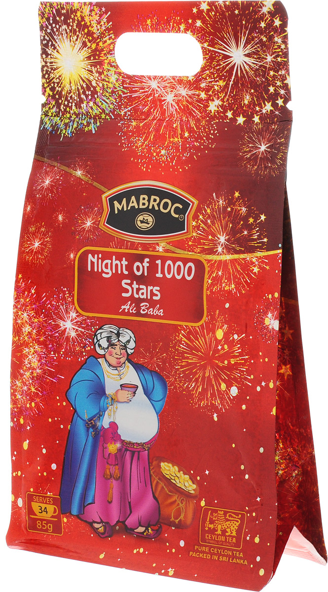 Mabroc Ночь 1000 звезд чай листовой, 85 г4791029064284 Mabroc Ночь 1000 звезд чай листовой, 85 г4791029064284Листовой чай Mabroc Ночь 1000 звезд - лидер покупательских симпатий. Это превосходное сочетание черного чая, выращенного в низинных районах Сабарагамувы, и зеленого, растущего высоко в горах Нувара Элии. Прохлада ветров и солнечное тепло, которым ласково укутаны все растения этого района, дарят чаю особенный сладкий вкус, усиленный клубничной вытяжкой, лепестками розы и ноготков. Знак в виде Льва с 17 пятнышками на шкуре - это гарантия Цейлонского Чайного Бюро на соответствие чая высокому стандарту качества, установленному Правительством и упакованному только в пределах Шри-Ланки.