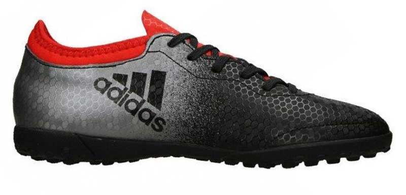 Бутсы для мальчика adidas X tango 16.3 tf j, цвет: черный, серый. BA9736. Размер 31 (30)BA9736 Бутсы для мальчика adidas X tango 16.3 tf j, цвет: черный, серый. BA9736. Размер 31 (30)BA9736Бутсы для мальчика Adidas X tango 16.3 tf j с верхом, выполненным из текстиля и резины. Верх techfit обеспечивает идеальную посадку без дополнительного разнашивания. Классическая шнуровка фиксирует модель на стопе. Стелька, выполненная из мягкого текстиля, обеспечивает комфорт и отличную амортизацию. Легкая подошва Cage Chaos для лучшего чувства поверхности и взрывной скорости на твердых покрытиях, таких как искусственный газон с коротким синтетическим ворсом.