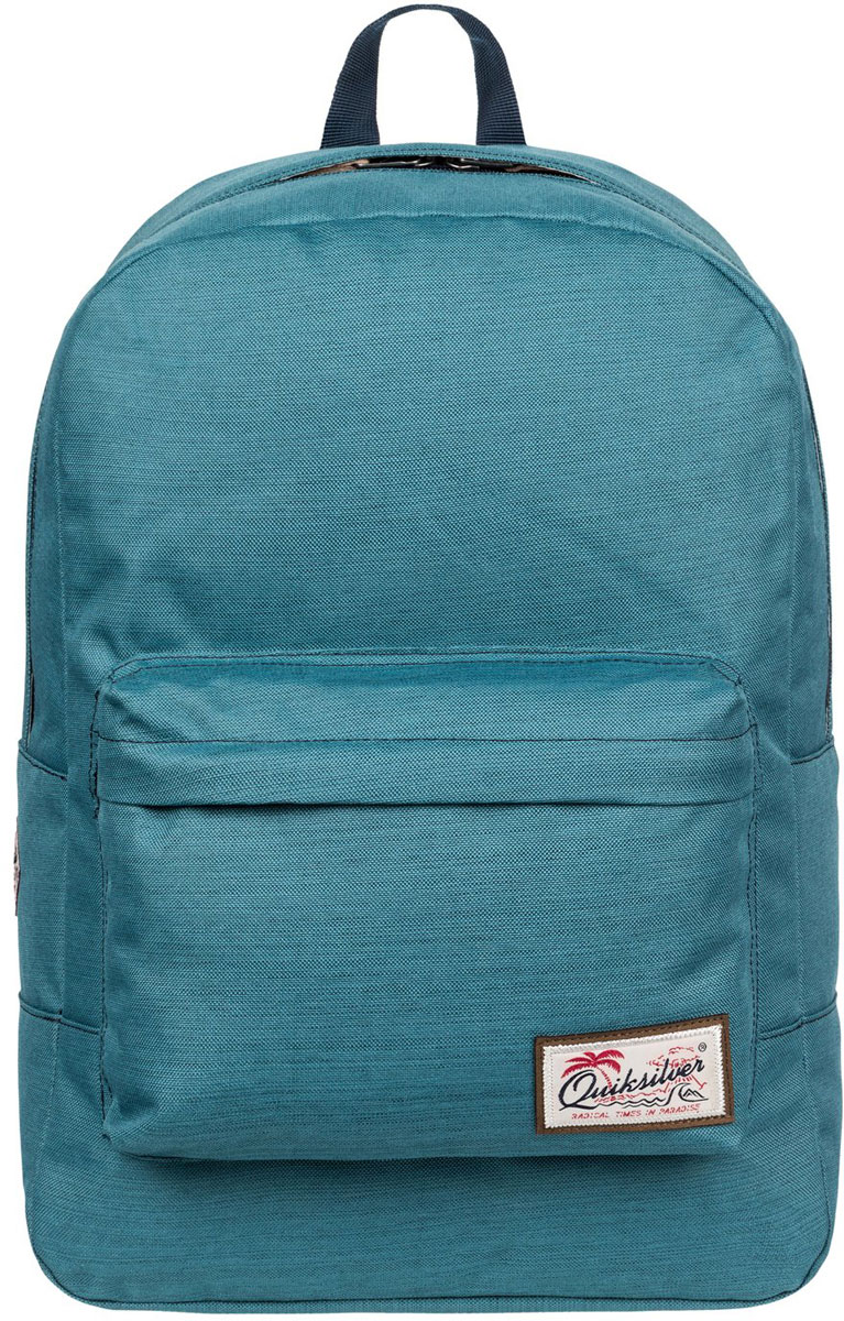 Рюкзак мужской Quiksilver Night Track, цвет: бирюзовый. EQYBP03336-BYH0EQYBP03336-BYH0 Рюкзак мужской Quiksilver Night Track, цвет: бирюзовый. EQYBP03336-BYH0EQYBP03336-BYH0Рюкзак Quiksilver выполнен из текстиля. У модели одно основное отделение. Передний карман на молнии. Рюкзак с регулируемыми по длине плечевыми лямками и петлей для подвешивания.