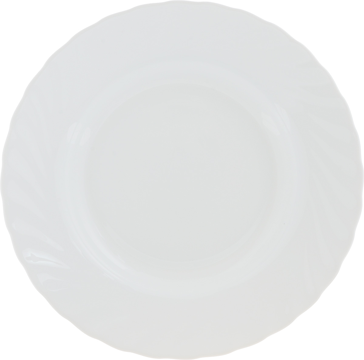 Тарелка суповая Luminarc Trianon White, диаметр 22 см61260 Тарелка суповая Luminarc Trianon White, диаметр 22 см61260Суповая тарелка Luminarc Trianon White, выполненная из высококачественной стеклокерамики, оформлена в классическом стиле. Изящный дизайн придется по вкусу и ценителям классики, и тем, кто предпочитает утонченность. Тарелка Chinbull идеально подойдет для сервировки стола и станет отличным подарком к любому празднику. Диаметр (по верхнему краю): 22 см. Высота стенки: 6 см.