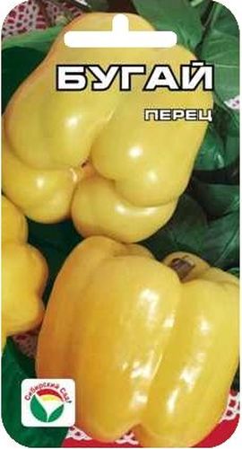 Семена Сибирский сад Перец. Бугай, 10 штBP-00000331 Семена Сибирский сад Перец. Бугай, 10 штBP-00000331Новый крупный раннеспелый сорт. Плоды впечатляют гигантскими размерами и радуют глаз благородством цвета и формы. Куст крепкий, высотой 50-60 см. Плоды кубовидной формы, толстостенные (до 10 мм), массой до 500 г, светящейся мягко- желтой окраски с жемчужным отливом, нежно-пряного вкуса, долго сохраняют внешний вид и блеск. Сорт универсального назначения. Пригоден для выращивания в теплицах и в открытом грунте. Посев на рассаду производят за 60-70 дней до высадки растений на постоянное место. Оптимальная постоянная температура прорастания семян 26-28°С. При высадке в грунт на 1 м2 размещают до 5-6 растений. Сорт хорошо реагирует на полив и подкормки комплексными минеральными удобрениями. Для ускорения процесса всхожести семян, оздоровления растений, улучшения завязываемости плодов рекомендуется использовать специально разработанные стимуляторы роста и развития растений.