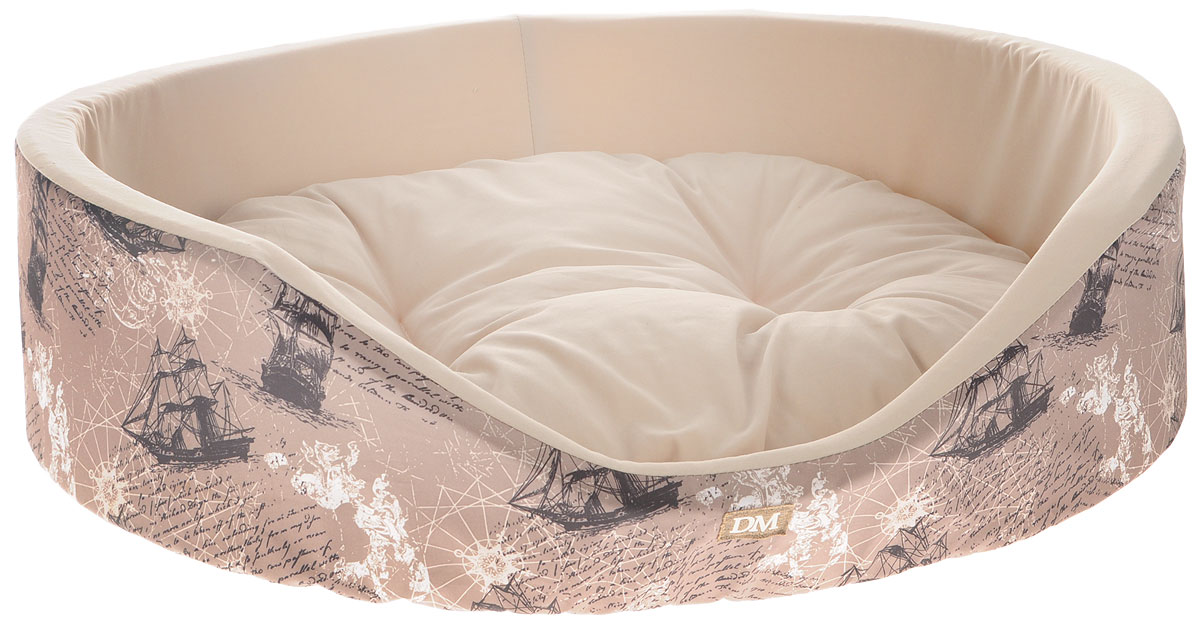 Лежак для животных Dogmoda Парус, 57 х 44 х 15 смDM-150301-3 Лежак для животных Dogmoda Парус, 57 х 44 х 15 смDM-150301-3Лежак для животных Dogmoda Парус прекрасно подойдет для отдыха вашего домашнего питомца. Предназначен для кошек и собак мелких и средних пород. Изделие выполнено из хлопка и полиэстера с принтом на морскую тематику. Внутри - мягкий наполнитель из холлофайбера и поролона, который обеспечивает комфорт и уют. Лежак снабжен съемной подушкой. Комфортный и уютный лежак обязательно понравится вашему питомцу, животное сможет там отдохнуть и выспаться.