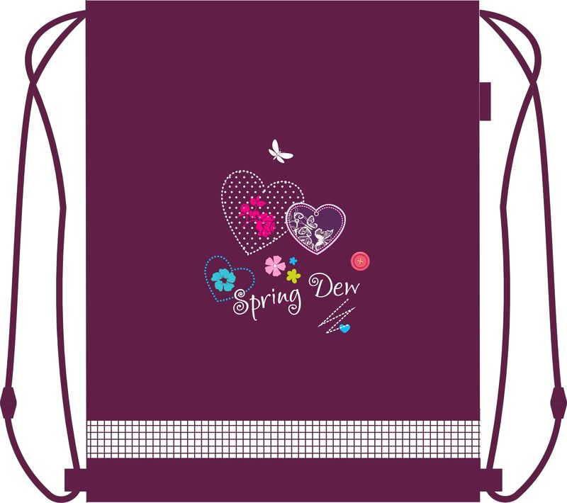MagTaller Мешок для сменной обуви Hearts31616-65 MagTaller Мешок для сменной обуви Hearts31616-65Мешок для сменной обуви MagTaller Hearts идеально подойдет как для хранения, так и для переноски сменной обуви и одежды. Мешок изготовлен из полиэстера и содержит одно вместительное отделение, затягивающееся с помощью текстильных шнурков. Плотная ткань надежно защитит сменную обувь и одежду школьника от непогоды, а удобные шнурки позволят носить мешок, как в руках, так и за спиной. Ваш ребенок с радостью будет ходить с таким аксессуаром в школу!