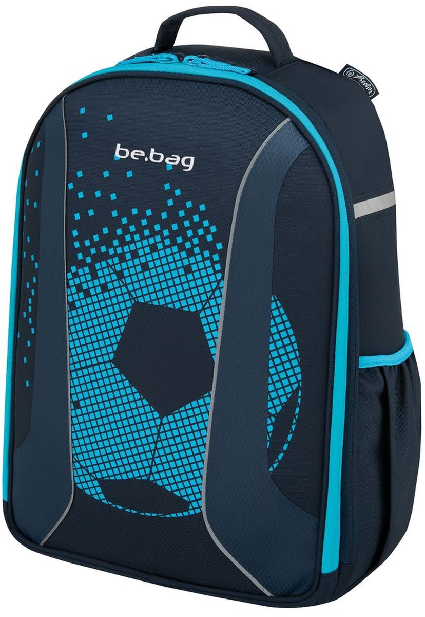 Herlitz Рюкзак школьный Be.Bag Airgo Soccer50008230 Herlitz Рюкзак школьный Be.Bag Airgo Soccer50008230Рюкзак Be.Bag Airgo Soccer - размеры 43х32х18см - прочный корпус из жесткого материала - два больших внутренних отделения - эргономичная спинка - 3 -уровневая система регулировки лямок Ergo System ES2 - светоотражатели - органайзер