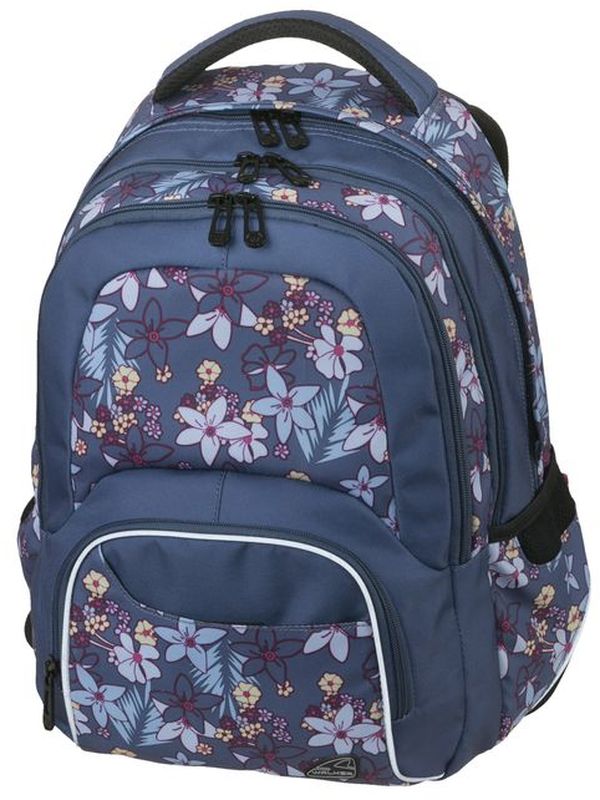 Walker Рюкзак школьный Switch Flowers42126/70 Walker Рюкзак школьный Switch Flowers42126/70Рюкзак Switch Flowers 32x47x22 см Объем: 33 л Материал: 600D Polyester - 2 вместительных отделения на молнии - отделение для ноутбука - просторный передний карман на молнии - органайзер - основной отсек с гибкими разделителями - эргономичные лямки - грудная стяжка - влагоотталкивающая ткань - светоотражающие элементы