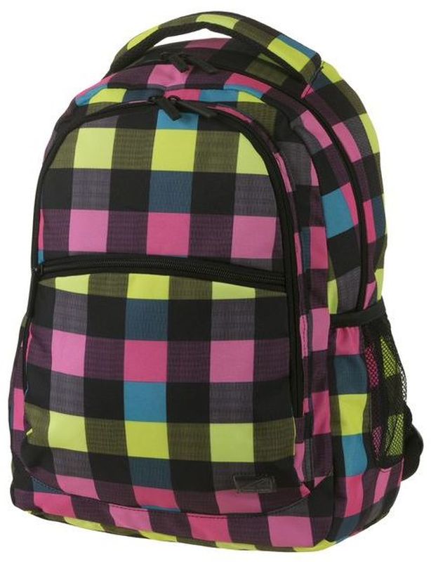 Walker Рюкзак школьный Base Classic Neon Checks42264/139 Walker Рюкзак школьный Base Classic Neon Checks42264/139Рюкзак Base Classic Neon Checks 32x45x21 см Объем: 30 л Материал: 600D Polyester - отделение для ноутбука - органайзер - основной отсек с гибкими разделителями - эргономичные лямки - влагоотталкивающая ткань