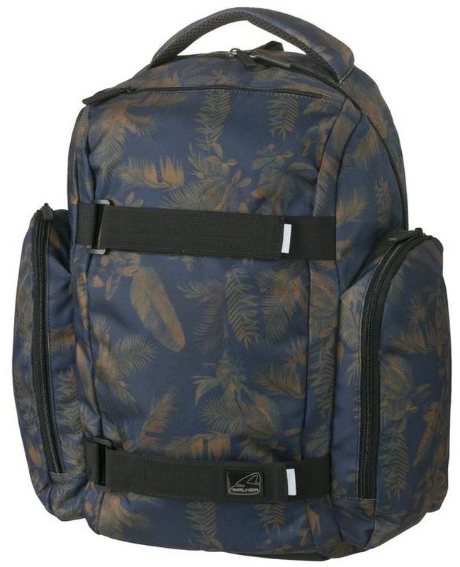 Walker Рюкзак школьный Delta Classic Dark Flowers42365/136 Walker Рюкзак школьный Delta Classic Dark Flowers42365/136Рюкзак Delta Classic Dark Flowers 32x44x22 см Объем: 31 л Материал: 600D Polyester - отделение для ноутбука - 2 просторных отделения на молнии - органайзер - основной отсек с гибкими разделителями - эргономичные лямки - грудная стяжка - влагоотталкивающая ткань - светоотражающие элементы - Регулируемые ремешки для скейтборда - вместительные боковые карманы на молнии