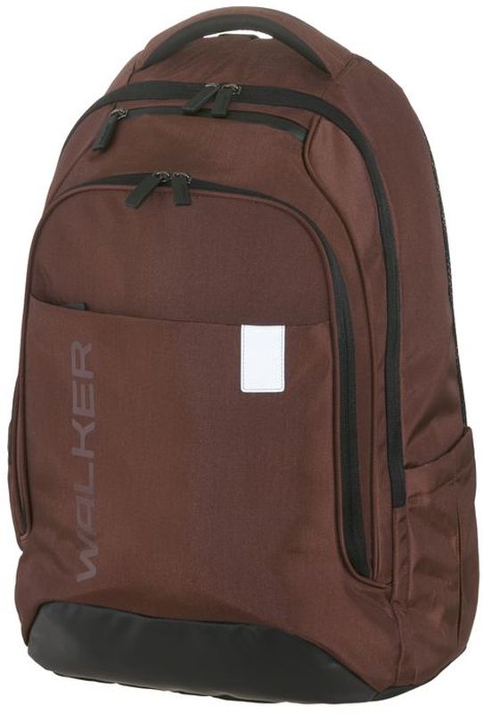 Walker Рюкзак школьный Clerk Decent Rost42149/38 Walker Рюкзак школьный Clerk Decent Rost42149/38Вместительный школьный рюкзак Clerk Decent Rost имеет объем 32 литра и изготовлен из прочной нейлоновой влагоотталкивающей ткани. Рюкзак оснащен эргономичной спинкой с дышащей накладкой и вентилируемыми отверстиями, грудной стяжкой и уплотненными регулируемыми по высоте лямками из вентилируемого материала c массажным эффектом. Изделие имеет просторное основное отделение с гибким разделителем и отделение для ноутбука. Так же у рюкзака обнаруживается карман-органайзер, вместительный карман на застежке- молнии, кармашек на молнии на верхнем клапане, боковые кармашки на резиночке. Рюкзак имеет светоотражающие элементы, которые повышают безопасность ребенка, делая его заметнее на дороге в темное время суток.