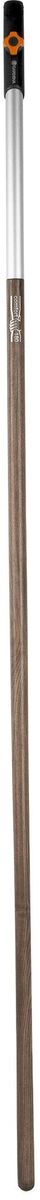 Рукоятка Gardena FSC, деревянная, длина 180 см03728-20.000.00 Рукоятка Gardena FSC, деревянная, длина 180 см03728-20.000.00Ручка деревянная для Комбисистемы GARDENA, выполненная по технологии FSC® 100 %, позволяет удлинить любой инструмент Комбисистемы. Высококачественная упругая древесина ясеня из Европы хорошо гасит вибрацию и соответствует требованиям стандартов FSC, а это гарантирует, что для производства ручек используется только древесина, выращенная в лесах, в которых ведется экологичное и социально ответственное лесное хозяйство. Ручка зауженной формы длиной 130 см удобно лежит в руке и предотвращает проскальзывание. Трубка из анодированного алюминия снабжена на конце покрытием из пластика и гарантирует надежное и безопасное соединение ручки с инструментом для Комбисистемы. Стопорный винт с головкой из мягкого пластика для надежного крепления ручки к инструменту для Комбисистемы снабжен защитой от выпадения. Гарантия 25 лет. Рекомендация: для работ, связанных с выдергиванием и толканием, рекомендуется использовать более длинные ручки, а для работ, связанных с рыхлением, рекомендуется использовать...