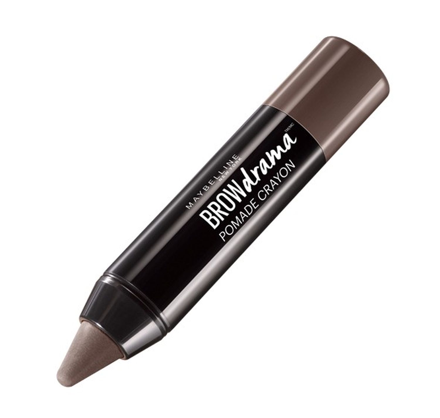 Maybelline New York Восковый карандаш-стик для бровей Brow Drama, Pomade, восковый карандаш-стик, оттенок 04, Темно-коричневый, 1,1гB2718600 Maybelline New York Восковый карандаш-стик для бровей Brow Drama, Pomade, восковый карандаш-стик, оттенок 04, Темно-коричневый, 1,1гB27186001-ый кремовый карандаш-стик для бровей в трех оттенках.