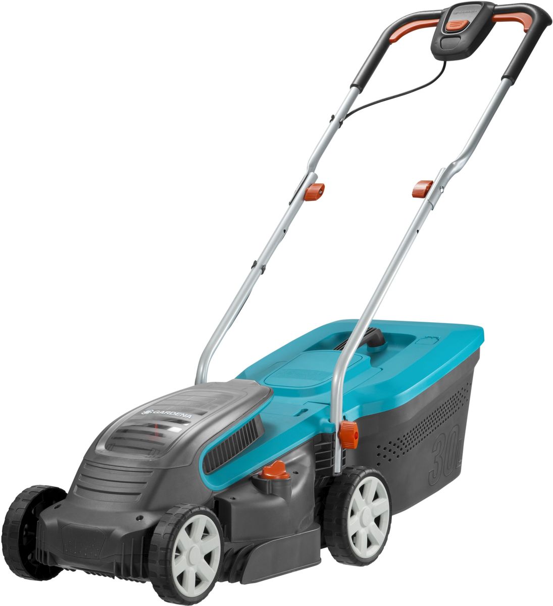 Газонокосилка аккумуляторная Gardena PowerMax Li-40/3205033-20.000.00 Газонокосилка аккумуляторная Gardena PowerMax Li-40/3205033-20.000.00Мощная и удобная газонокосилка. PowerPlus: необычайно мощный двигатель с большим крутящим моментом, превосходное качество кошения и оптимизированный сбор травы. Для легкого кошения любого типа газона, подходит даже для высокой или мокрой травы. Особая легкость газонокосилки значительно облегчает работу. Травосборник легко снимается и одевается, легко опустошается. Колеса выполнены из мягкого пластика со специальными протекторами для устойчивости и гладкой езды. Центральная регулировка высоты кошения по 5-спутенчатой шкале. Эргономично выполненный выключатель с кнопкой запуска и фиксатор кабеля для надежной эксплуатации. Центральная ручка для легкой транспортировки косилки.