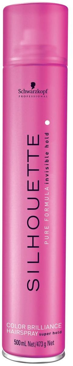 Silhouette Pure Color Brilliance Спрей сверхсильной фиксации “Яркость цвета 500 мл1937479 Silhouette Pure Color Brilliance Спрей сверхсильной фиксации “Яркость цвета 500 мл1937479Безупречный спрей для волос ультрасильной фиксации. Спрей позволяет добиться фиксации самого креативного стайлинга. Волосы легко расчесываются и не утяжеляются.