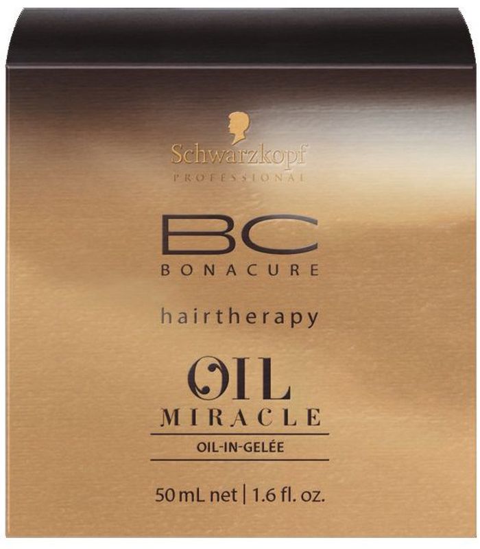 Bonacure Oil Miracle Масляное Желе 50 мл2075229 Bonacure Oil Miracle Масляное Желе 50 мл2075229Масло-желе для дисциплины волос. Содержит богатую комбинацию масел, которые позволяют добиться контроля электризации, облегчить расчесывание и разгладить непослушные волосы. Предлагает все преимущества масел Арганы, Марулы, Берберийской фиги и Розы, дополненных гидролизованным кератином и катионоактивными компонентами