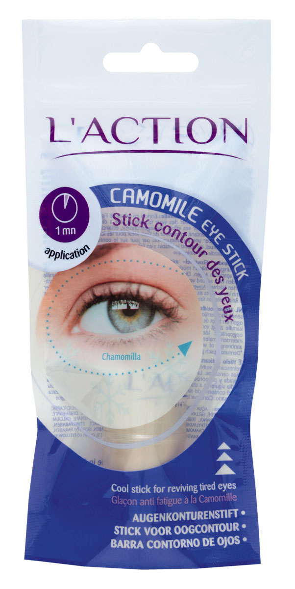 Laction Карандаш от мешков под глазами с ромашкой Eye Beaty, 4 г556159 Laction Карандаш от мешков под глазами с ромашкой Eye Beaty, 4 г556159Средство предназначено для уменьшения мешков под глазами. Оживляет и успокаивает кожу. Экстракт ромашки обладает противовоспалительным и успокаивающим эффектом. Специальный охлаждающий комплекс QUESTICE, в состав которого входит ментол, оказывает легкое охлаждающее и освежающее действие.